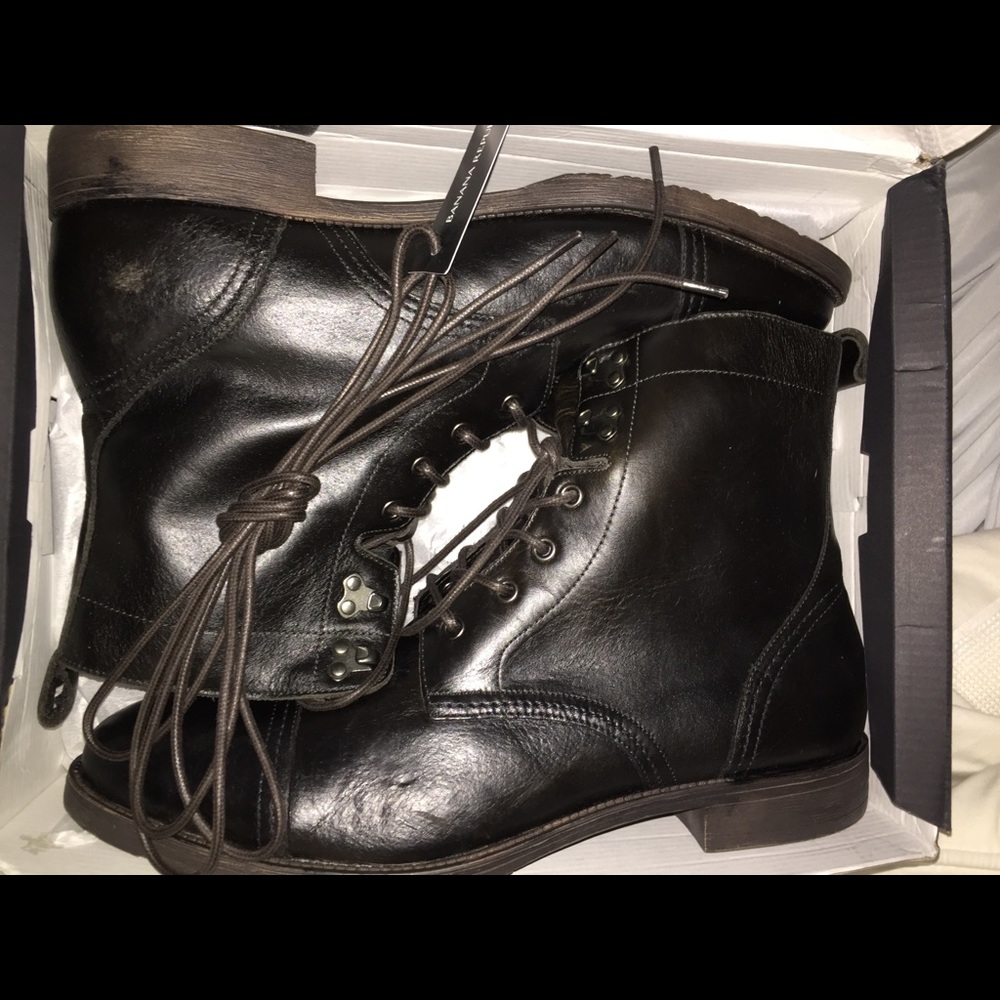 Banana republic boots size 12